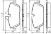 Колодки гальмівні (передні) BMW 1 (E81/E82/E87/E88) 04-13/2 (F45) 14-18 BOSCH 0 986 495 251 (фото 10)