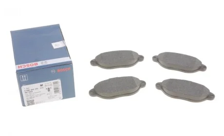 Колодки тормозные (передние) Fiat 500 07-/Panda 03-/Punto 93-10 BOSCH 0986495255