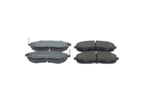 NISSAN гальмівні колодки передн.Tiida 04-,Juke 14-,Maxima QX BOSCH 0986495379