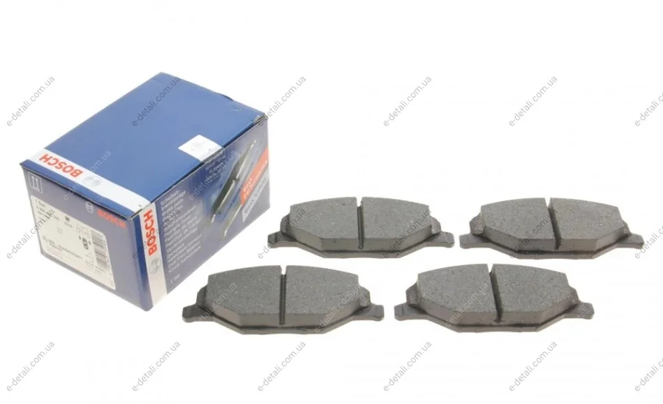 Колодки тормозные (передние) VW Polo V 10- BOSCH 0 986 495 390 (фото 1)