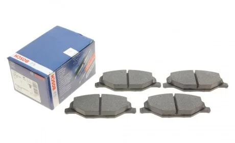 Колодки тормозные (передние) VW Polo V 10- BOSCH 0 986 495 390