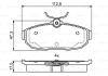 Колодки тормозные дисковые BOSCH 0986495401 (фото 1)