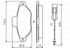 FIAT гальмівні колодки передні Punto 93- BOSCH 0986495475 (фото 1)