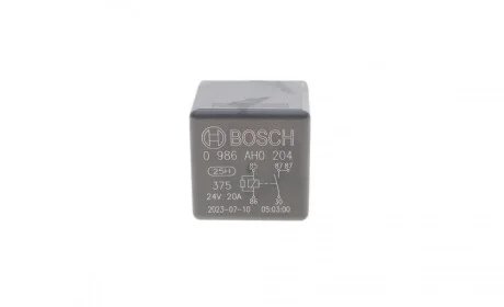 Реле поворотів (24V) Man/MB/Scania (5 контактов) BOSCH 0986AH0204