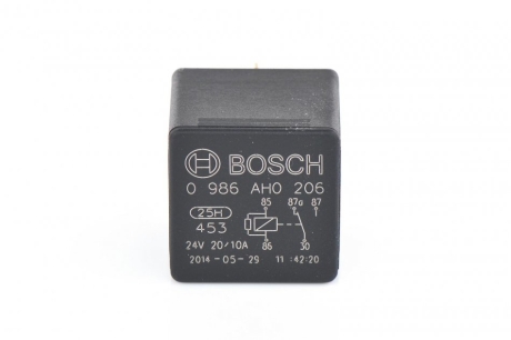 Мікро реле 5-конт. 24V 20A BOSCH 0986AH0206