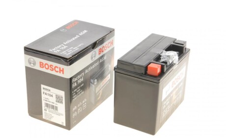 Аккумуляторная батарея 10Ah/150A (150x87x130/+L/B0) (AGM) Factory Activated AGM BOSCH 0 986 FA1 040