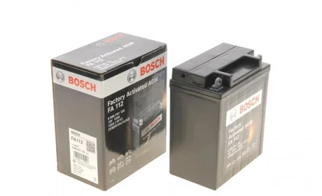 Акумуляторна батарея 12Ah/125A (134х81х160/+R/B0) (AGM) Factory Activated AGM BOSCH 0 986 FA1 120