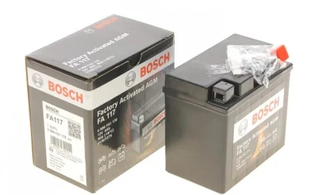 Акумуляторна батарея 6Ah/90A (113x70x105/+R/B0) (AGM) Factory Activated AGM BOSCH 0 986 FA1 170