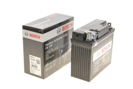Акумуляторна батарея 18Ah/250A (186x82x171/+R/B0) (AGM) Factory Activated AGM BOSCH 0 986 FA1 200
