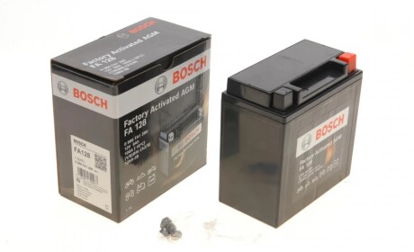 Аккумуляторная батарея 9Ah/100A (135x75x139/+R/B0) (AGM) Factory Activated AGM BOSCH 0 986 FA1 280
