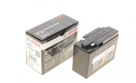 Аккумуляторная батарея 2.3Ah/30A (113x48x85/+R/B0) (AGM) Factory Activated AGM BOSCH 0 986 FA1 300