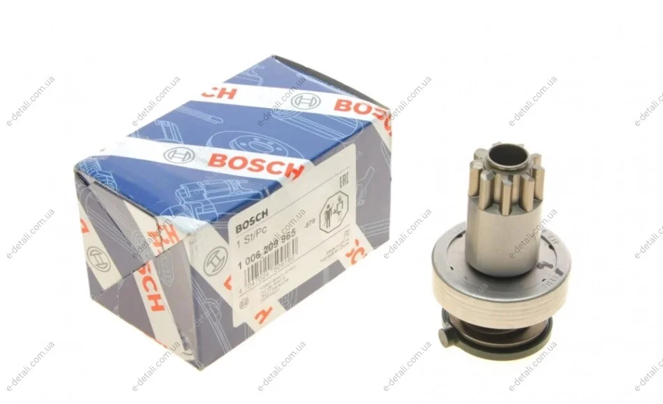 Бендикс стартера VW Touareg 3.0/3.6 V6 04-18 BOSCH 1 006 209 965 (фото 1)