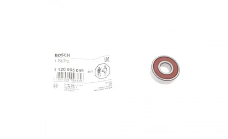 Подшипник генератора MB/KHD/John Deere BOSCH 1 120 905 099