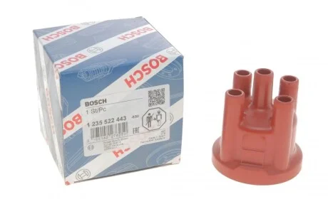Кришка розподілювача запалювання VW Caddy II 1.4/1.6i 95-04 BOSCH 1 235 522 443