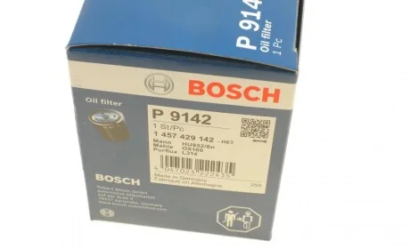 Фильтр масляный Audi A6/A8/VW Passat/T4/T5 2.8-4.2 VR6 BOSCH 1 457 429 142