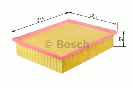Фильтр воздушный VW Caddy 95-04 BOSCH 1 457 433 264