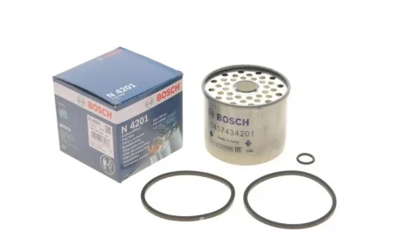 Фільтр паливний Fiat Ducato 1.9/2.4D/2.5TD 94-02 (з к-том прокладок) BOSCH 1 457 434 201