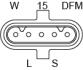 TOYOTA Генератор AVENSIS 2.0, 2.2 08-, RAV 4 III 2.2 05-, LEXUS BOSCH 1986A01269 (фото 5)