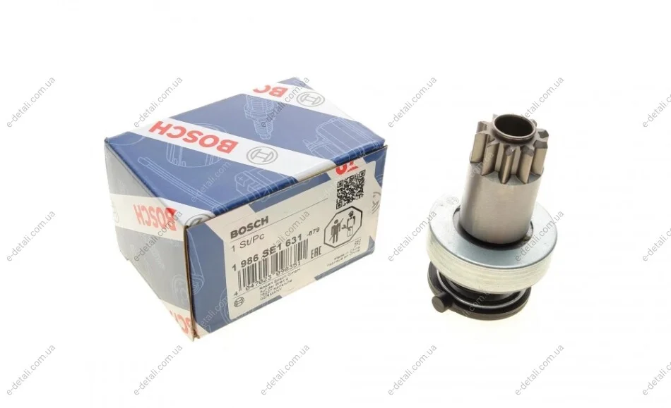 Бендикс стартера VW T4 1.9/2.4/2.5TDI BOSCH 1 986 SE1 631 (фото 1)