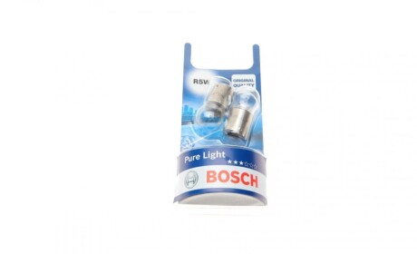 Автолампа Pure Light R5W BA15s 5 W прозрачная BOSCH 1987301022