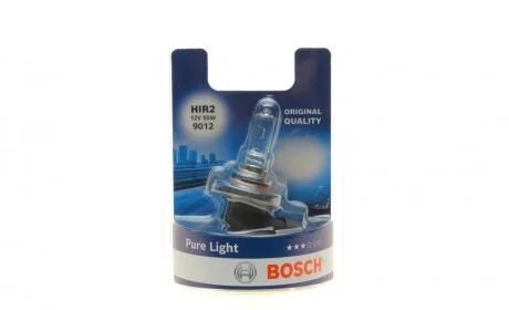 Автолампа HIR2 12V 55W PX22d Pure Light BOSCH 1 987 301 039
