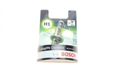 Автолампа H1 12V 55W P14.5s Longlife Daytime (галоген) BOSCH 1 987 301 051