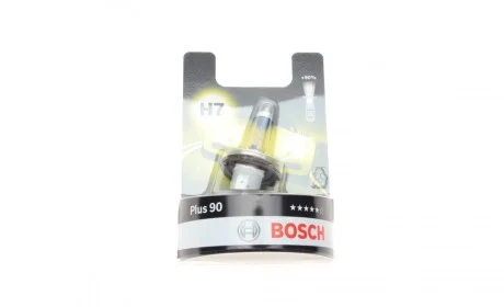 Автолампа H7 12V 55W PX26d Plus 90% (BL) BOSCH 1 987 301 078