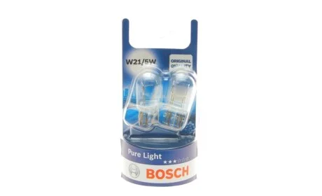 Лампа розжарювання W21/5W 12V BOSCH 1987301079