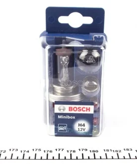 Комплект лампочек H4 12V 60/55W P43t (MiniBox) BOSCH 1 987 301 101