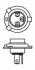 Лампа H4 60/55W 12V Gigalight Plus 120 бокс 1 шт. - кратн. 20 шт BOSCH 1 987 301 160 (фото 6)