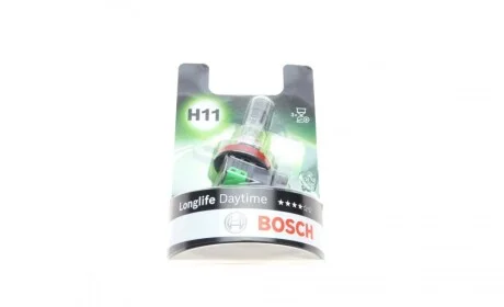 Автолампа H11 12V 55W PGJ19-2 Longlife Daytime BOSCH 1987301340
