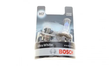 Автолампа H7 12V 55W PX26d Ultra White (4200K) (К-кт 2 шт) BL BOSCH 1 987 301 441