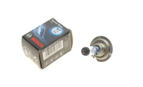 Лампа розжарювання H7 12V 55W PX26d Xenon Blue (вир-во Bosch) BOSCH 1 987 302 075