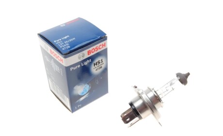 Автолампа Pure Light HS1 PX43t 35 W прозрачная BOSCH 1987302104