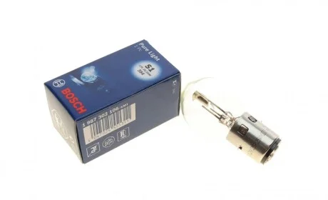 Автолампа S1 12V 25/25W BA20d Pure Light WS BOSCH 1 987 302 106
