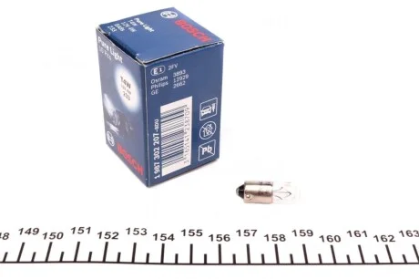 Автолампа T4W 12V 4W BA9s Pure Light BOSCH 1987302207