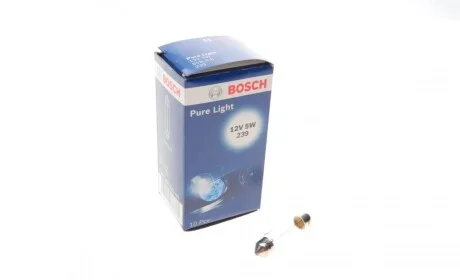 Автолампа C5W 12V 5W SV8.5-8 BOSCH 1987302225