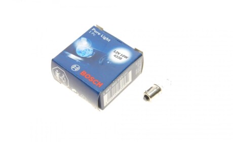 Лампа розжарювання 12V 10W BA9s PURE LIGHT BOSCH 1 987 302 233