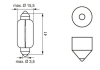 Автолампа Pure Light C15W SV8,5-8 15 W прозрачная BOSCH 1987302238 (фото 4)