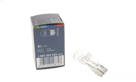 Автолампа W21/5W 12V 21/5W W3x16q Pure Light 380W (без цоколя) BOSCH 1987302252