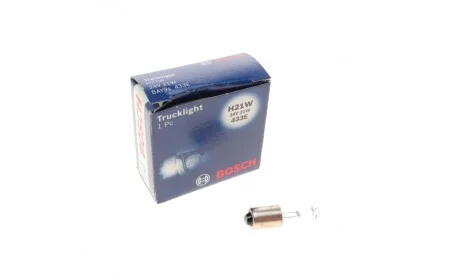 Автолампа H21W 24V 21W BAY9S Trucklight BOSCH 1 987 302 533
