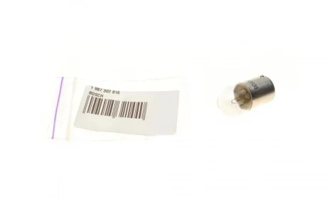 Автолампа R10W 12V 10W BA15s Eco WS BOSCH 1987302816