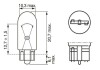 Автолампа W3W W2,1x9,5d 3 W прозрачная BOSCH 1987302818 (фото 4)