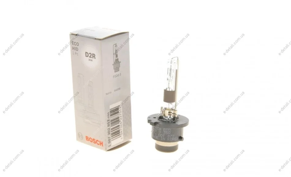 Автолампа D2R 85V 35W P32d-3 Eco HID WS BOSCH 1 987 302 852 (фото 1)