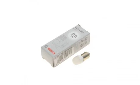 Автолампа T4W 12V 1W BA9s Eco LED WS BOSCH 1 987 302 883