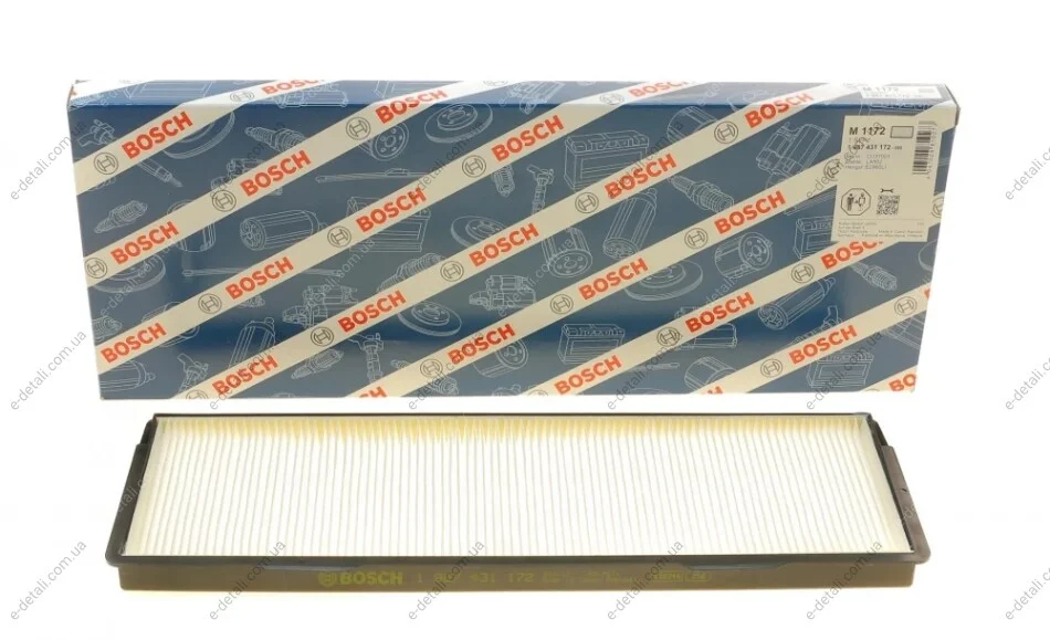 Фильтр салона Scania P/G/R/T-series 04- BOSCH 1 987 431 172 (фото 1)