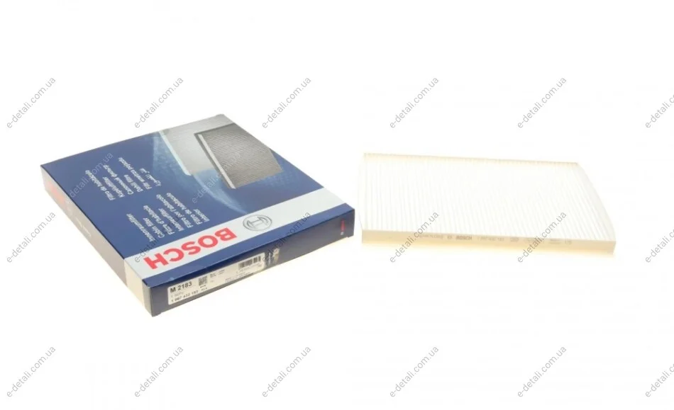Фильтр салона Fiat Palio/Strada 1.0-1.6 96-04 BOSCH 1 987 432 183 (фото 1)