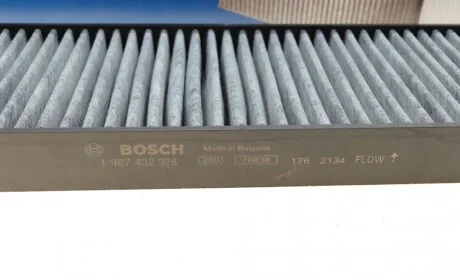 Фільтр салону VW Sharan/Ford Galaxy 95-10 (вугільний) BOSCH 1 987 432 328