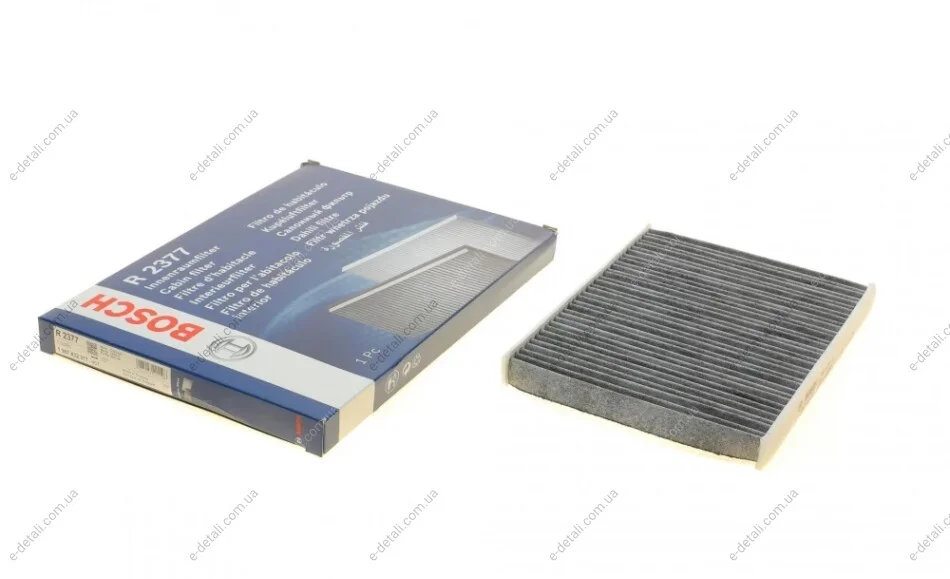 Фільтр салону Fiat Bravo 07-14/Stilo 01-08 (вугільний) BOSCH 1 987 432 377 (фото 1)