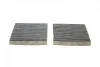 Фільтр салону BMW X3 (F25)/X4 (F26) 2.0/3.0D 10-18 (вугільний) (к-кт 2 шт.) BOSCH 1 987 432 542 (фото 7)